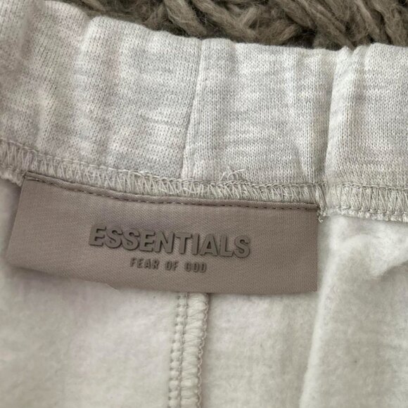 Essentials Fear Of God Light Oatmeal SS22 Hoodie & Sweatpants Set Size XS - Picture 9 of 11